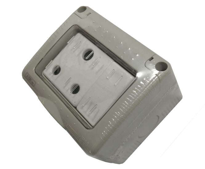 Waterproof switched socket 16a sti-003wp