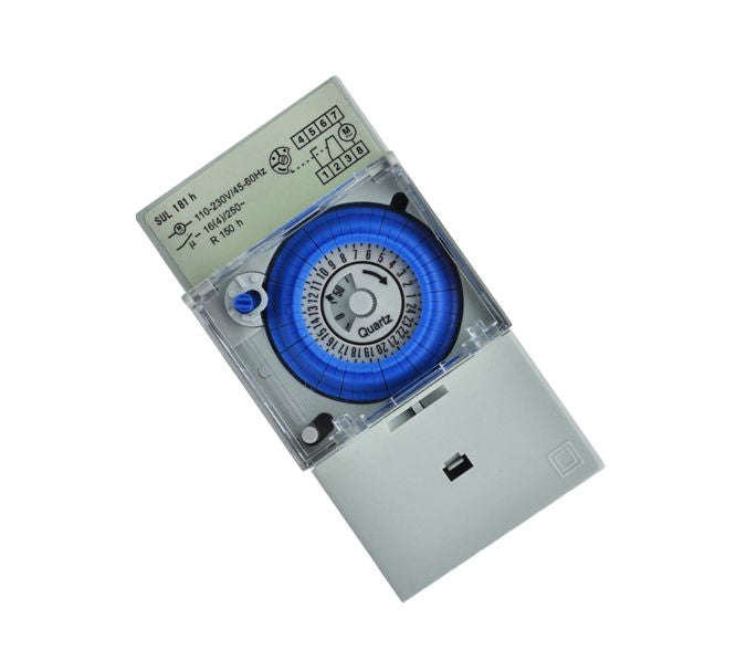 220vac electro-mechanical timer 16a, 48x30m segements tm-sul181h