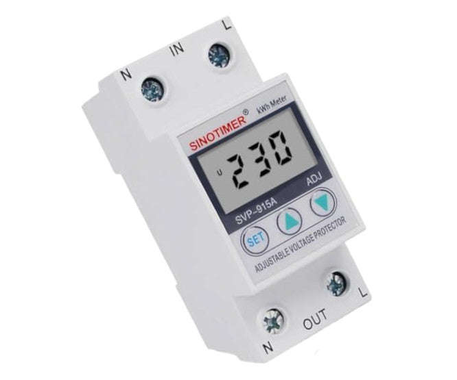 HD lcd multifunction voltage protector 80A monitor 230V SVP915A-80A