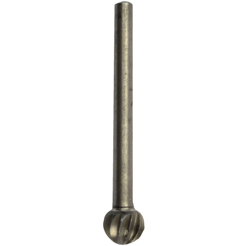 Mini h/speed cutter 6.4mm ball 3.2mm shank