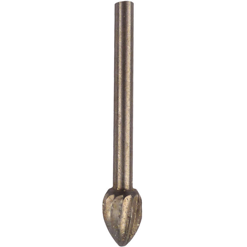 Mini h/speed cutter 6.4mm flame 3.2mm shank