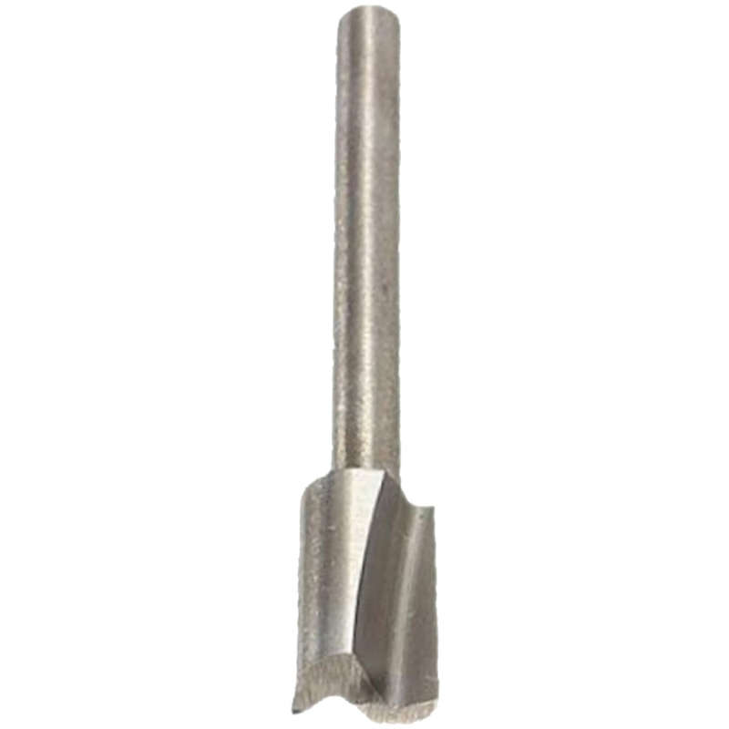 Mini router bit 6.4mm straight 3.2mm shank