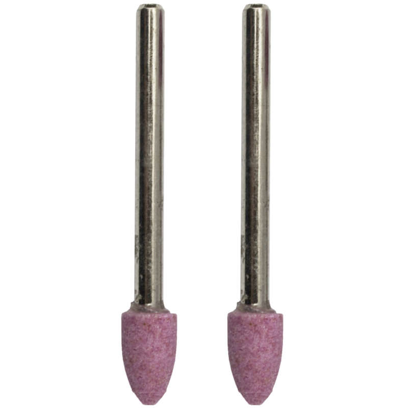 Mini grinding stone 6.4mm cyl./cone 3.2mm shank