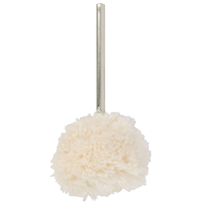 Mini cotton yarn disc 24mm 2.35mm shank