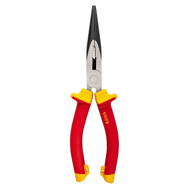 Insulated long nose pliers 200mm vde
