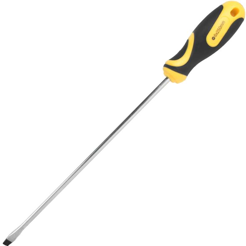 Screwdriver slotted 6 x 250mm