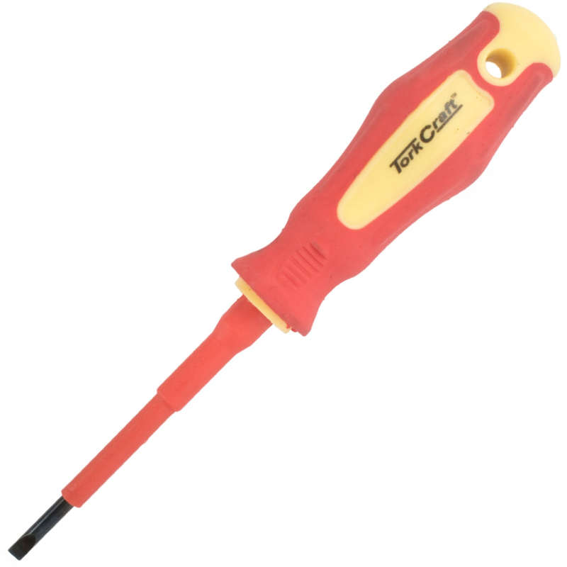 Screwdriver insulated slot 0.6x3.5x75mm vde