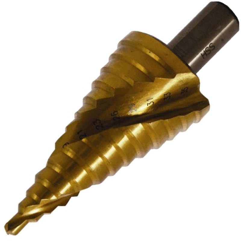 Step drill hss 3-35mmx2 - 3mm spiral