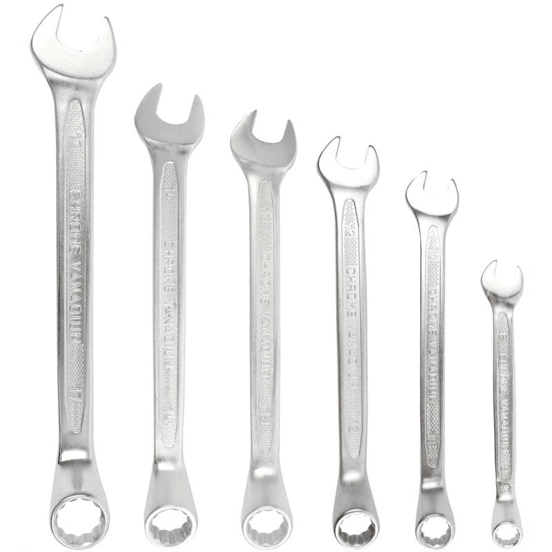 6pcs deep offset combination spanner set 8-10-12-13-14-17mm
