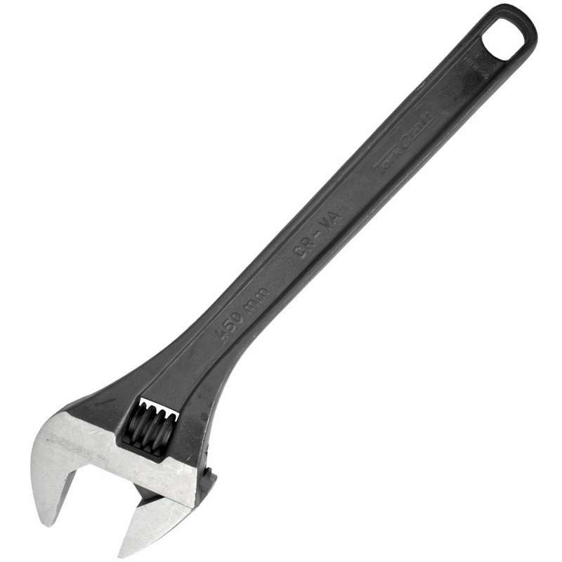 Shifting spanner 18' 450mm 0-52mm ajustable wrench