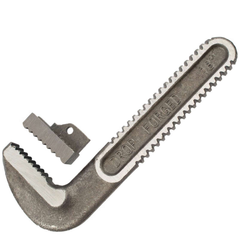 Repl. jaw set pipe wrench heavy duty 450mm