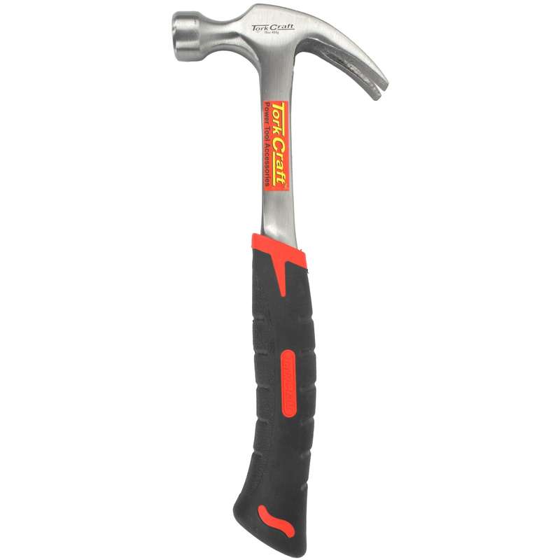 Hammer claw 450g (16oz) all steel with ergonomic grip & full pol head