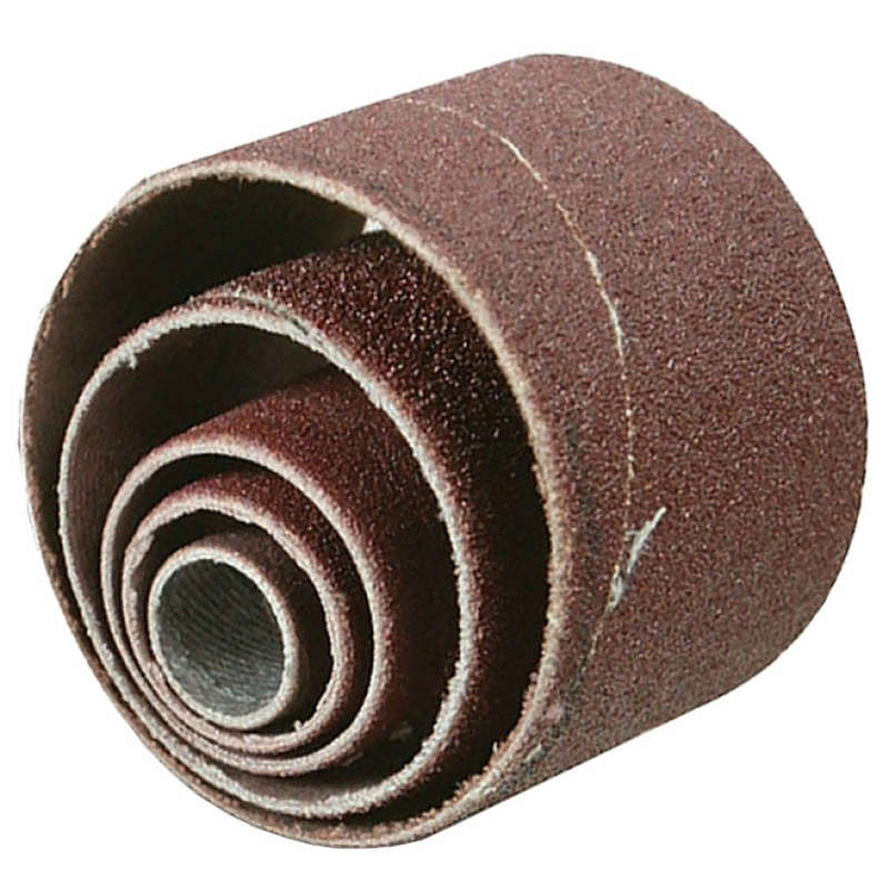 Sanding drum repl. sleeves 60 grit set qty.5 13 - 50mm