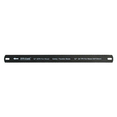 Hacksaw blade flexible double edge 300mm x 25mm carbon steel tchs001