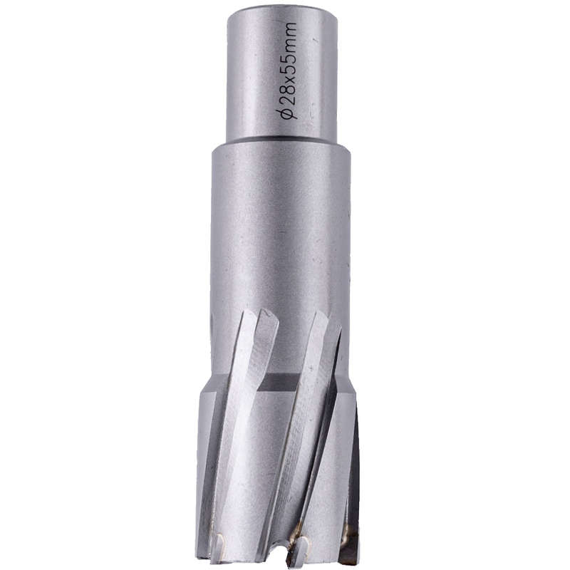 Annular hole cutter tct 28 x 55mm weld shank 19.05mm