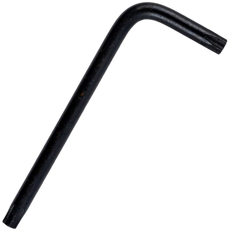 L-wrench torx t30 28 x 80mm crv black