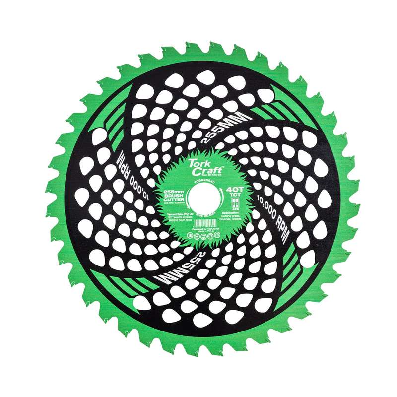 Blade brush cutter 255 x 40t 25.4mm bore tct