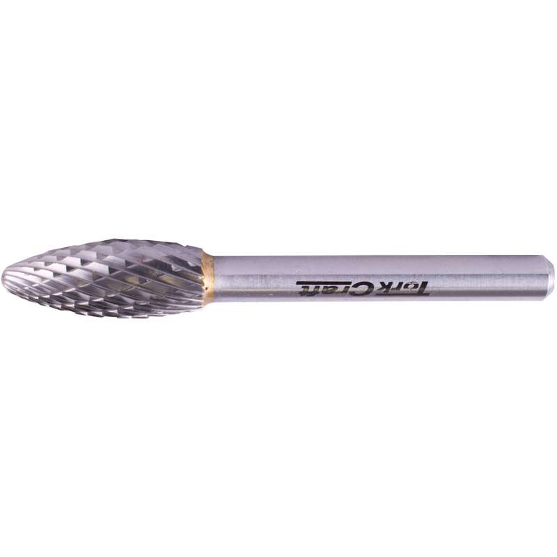 Rotary burr tungsten 10x25x6mm round point