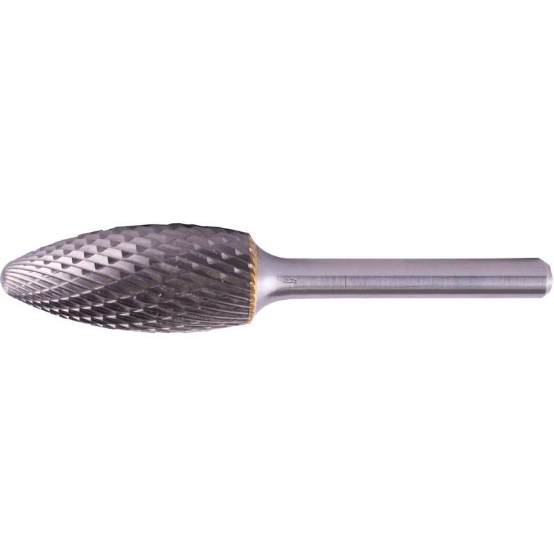 Rotary burr tungsten 16x36x6mm round point