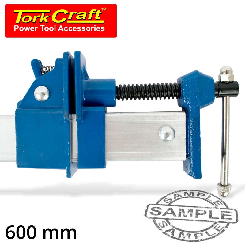 Bar clamp aluminium 600mm