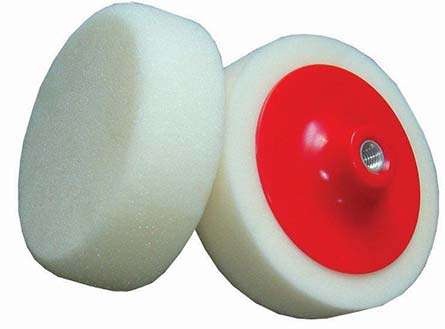 Compounding sponge 150mm x m14 white hard foam pad