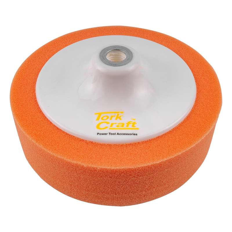 Compounding sponge 150mm x m14 standard orange