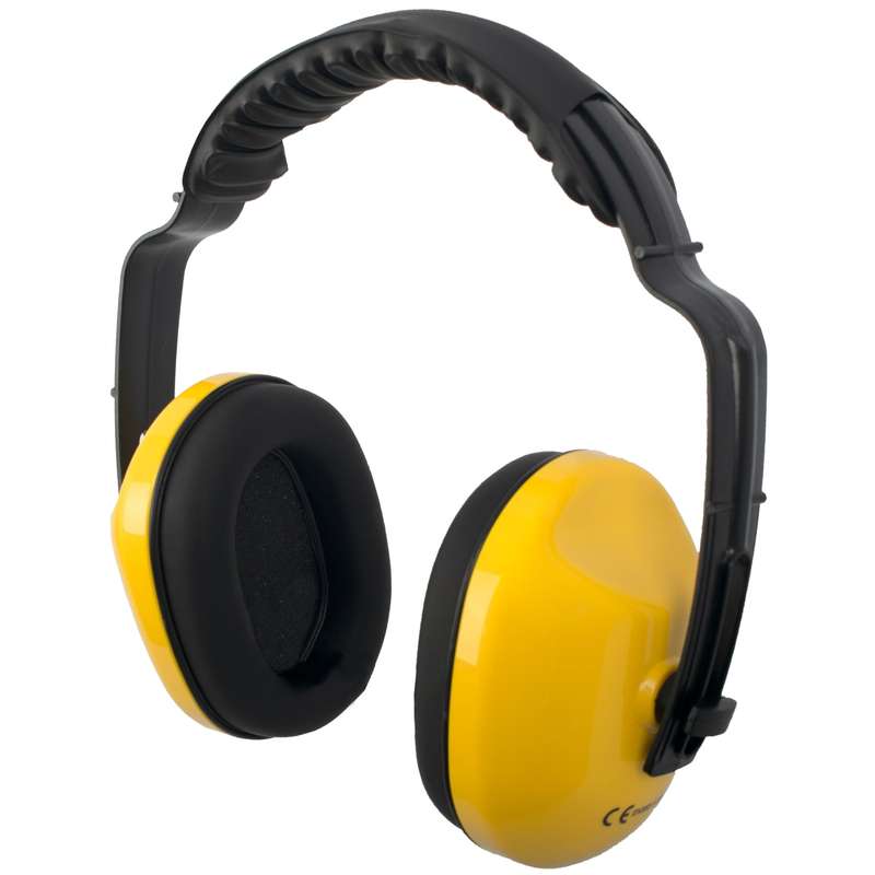 Earmuff abs cup adj. head band snr25 db yellow 1pc