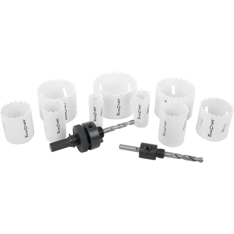 Holesaw set 13pc in case bi-metal