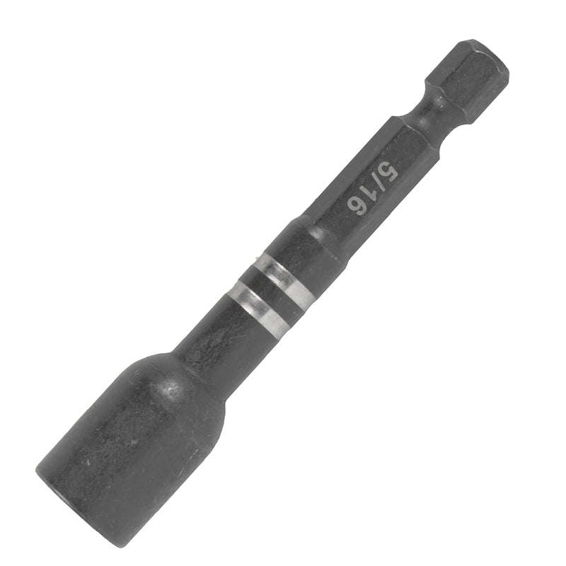 Impact nutsetter 5/16'x 65mm magnetic carded
