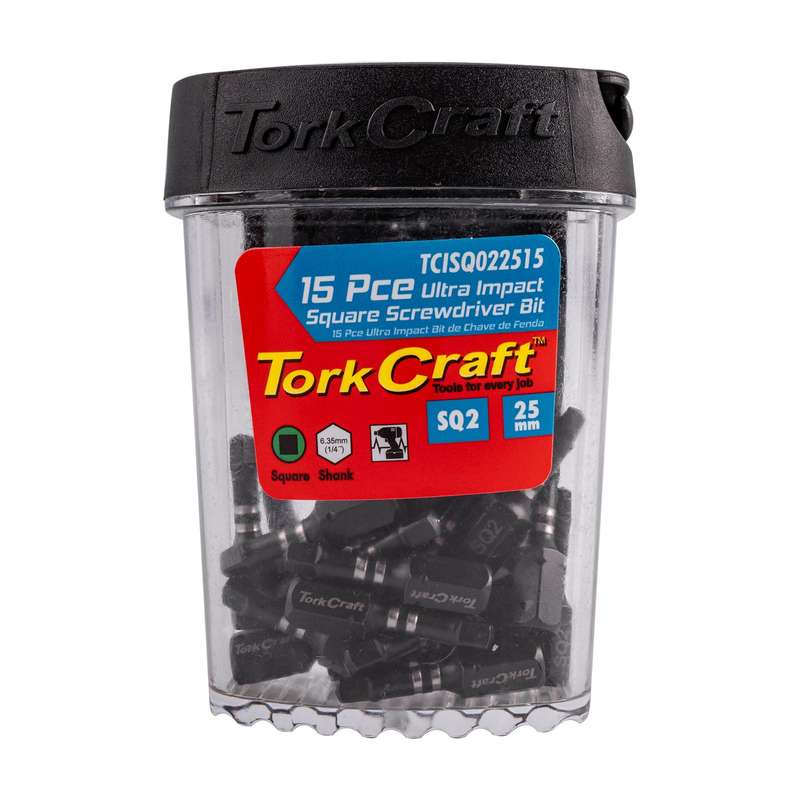 Impact square sq no.2 x 25mm 15pc tic tac case