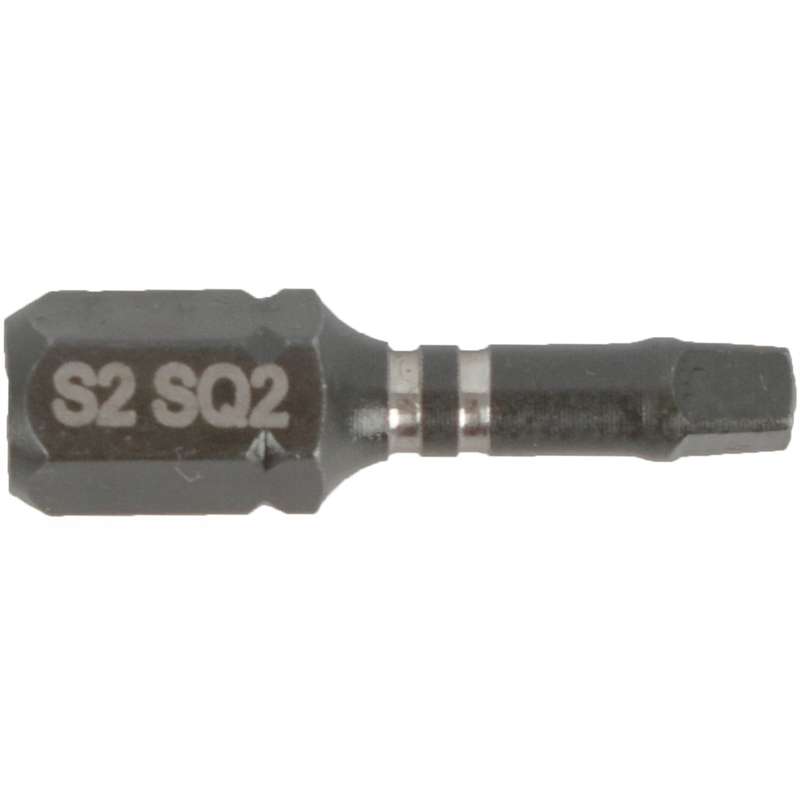 Impact square sq no.2 x 25mm ins bit bulk