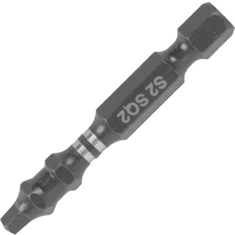 Impact square sq no.2 x 50mm pwr bit bulk sq2