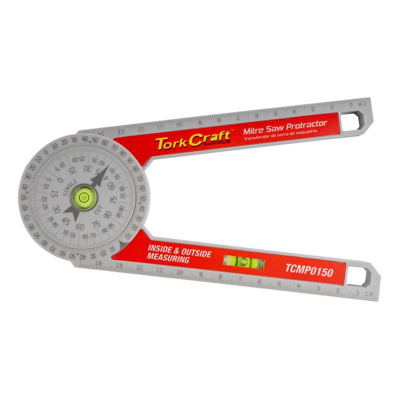 Mitre saw level protractor 150mm 360 deg.