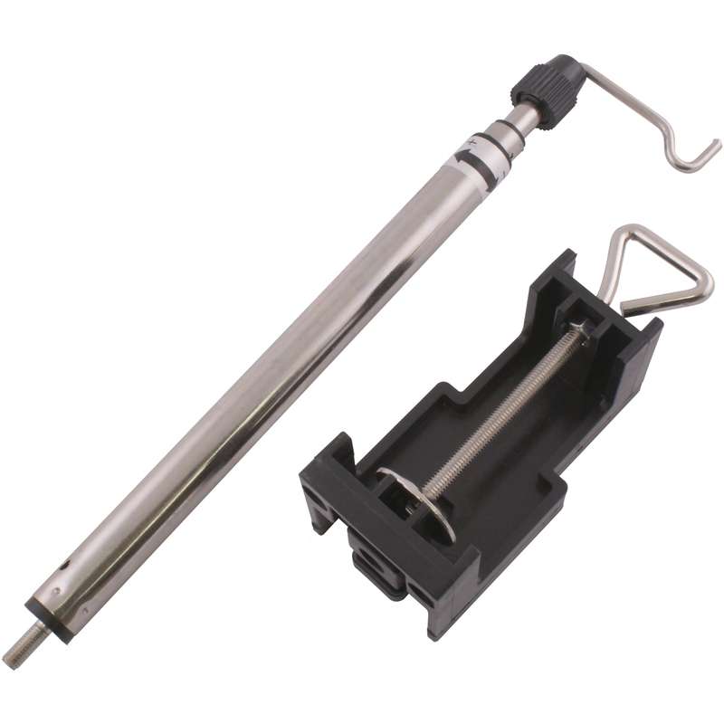 Mini rotary tool hanging stand telescopic hanging hook with desk clamp
