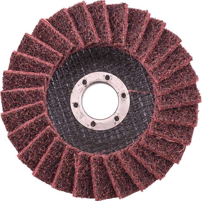 Flap disc non woven 115x22 medium red tcfd