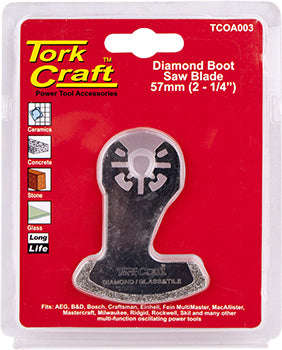 Quick change diamond boot saw blade 57mm(2-1/4')