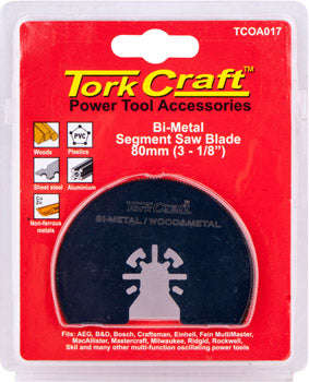 Quick change segment saw blade 80mm(3-1/8')