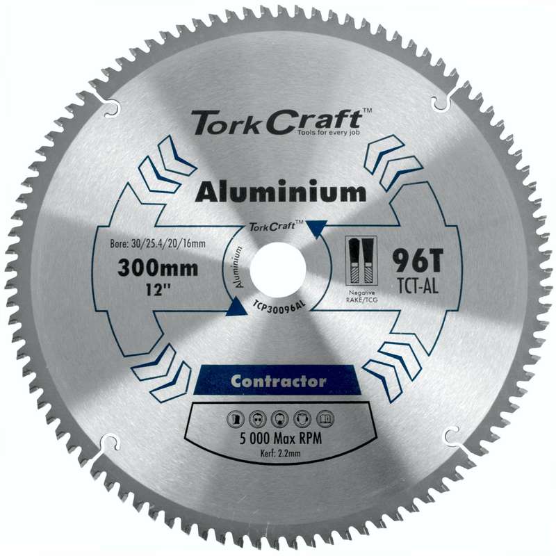 Blade contractor alum 300 x 96t 30/1/20/16 circular saw tct