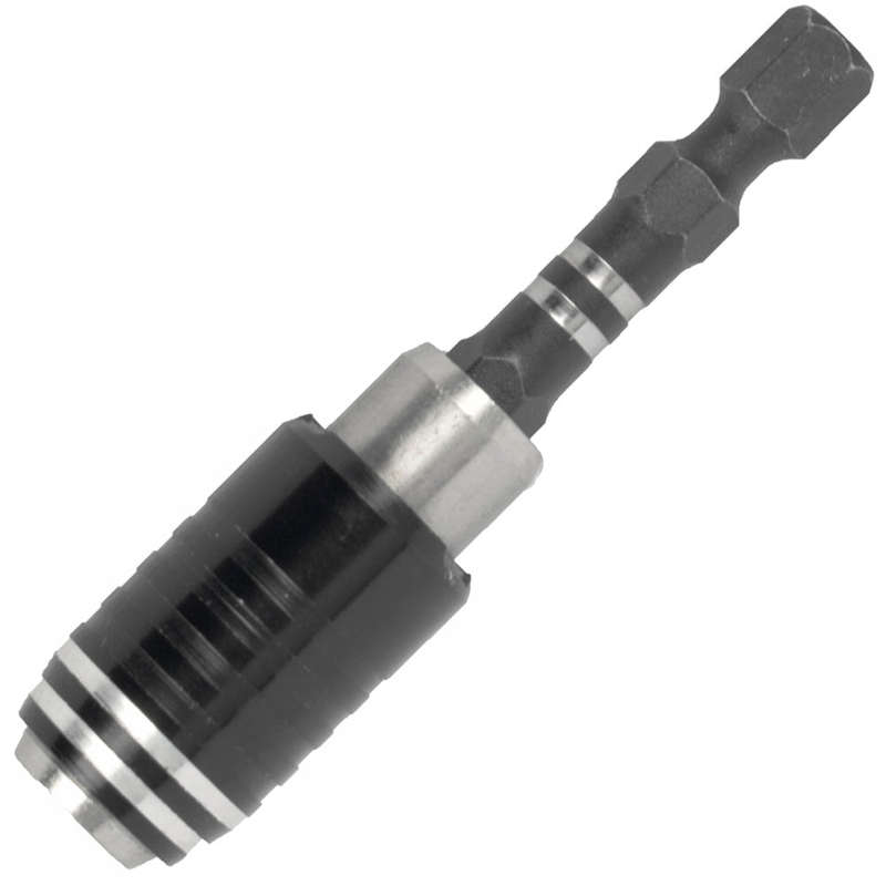 Quick change bit holder 1/4' 65mm carded