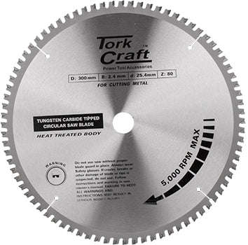 Tct blade steel cutting. 300 x 80t 25.4 bore