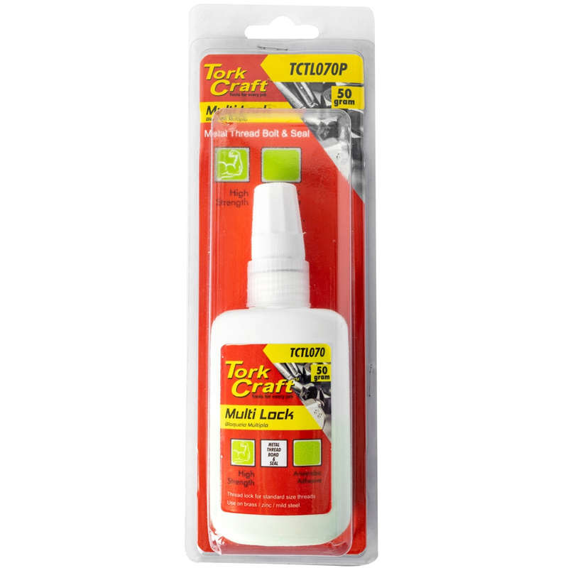 Multi metal lock high strength bond & sealing 50g blister card