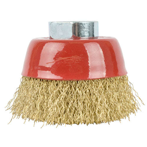 Wire cup brush crimped 60mmxm14 bulk