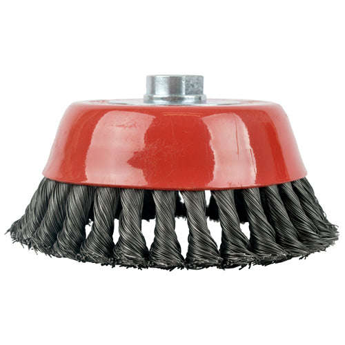 Wire cup brush twisted 150mmxm14 bulk