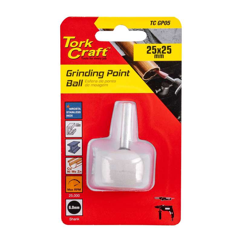Grinding point ball
