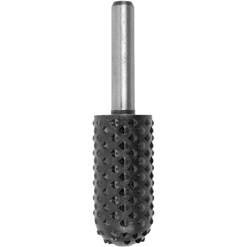 Rotary rasp round end
