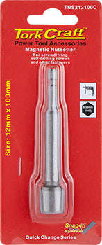 Nutsetter magnetic 12mmx100mm 1/card
