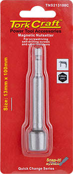Nutsetter magnetic 13mmx100mm 1/card