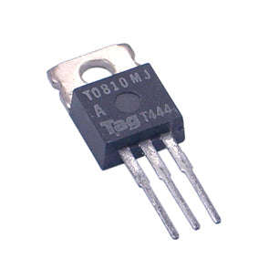 Triac to220 10ma=igt 600v 8a isol tab t0810mj
