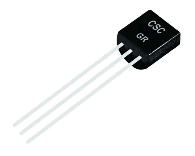 Npn bipolar transistor 20v 25ma to-92 ed1502e