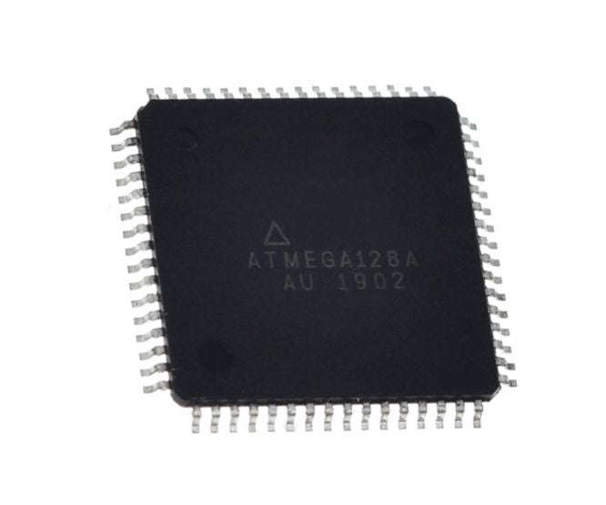 Smd microcontroller 16mhz 128kb tqfp64 atmega128au-th